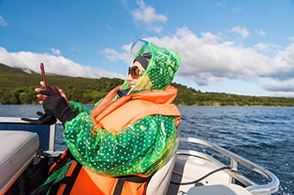 лодочная экскурсия по Курильскому озеру